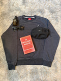 Nike Charcoal Dark Grey Crewneck Sweatshirt /Jumper