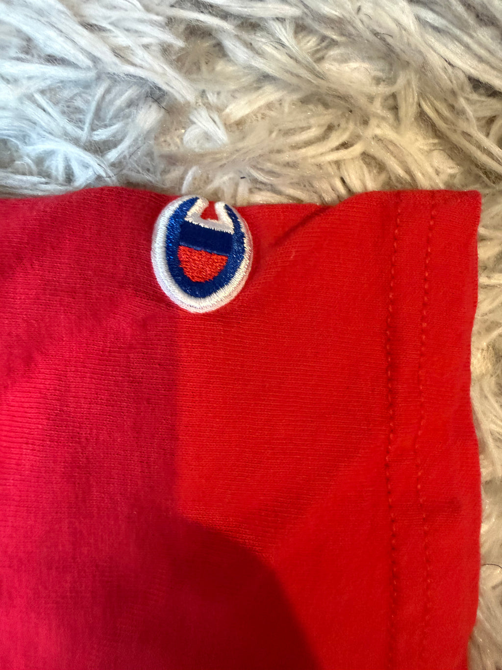 Champion Collegiate Baseball Tee - Red & White
Graphic